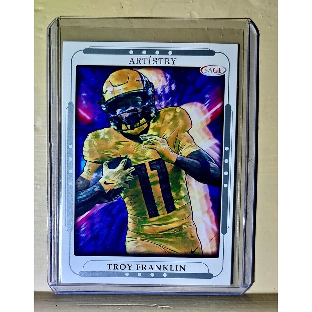 Troy Franklin 2023 SAGE Artistry Football #114 Card